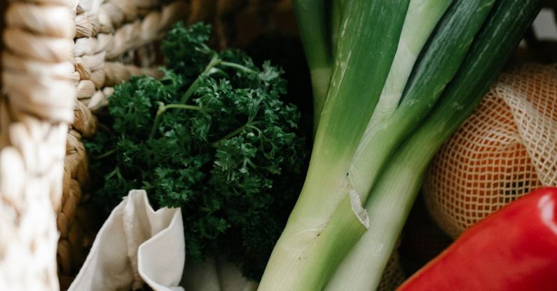 Vegan Recipes - Wicker basket with ripe assorted vegetables